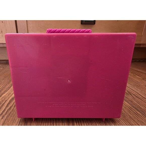 Barbie Doll Carrying Case Mattel Pink Take Along Doll‎ Trunk Closet 1999 Vintage - Picture 7 of 12